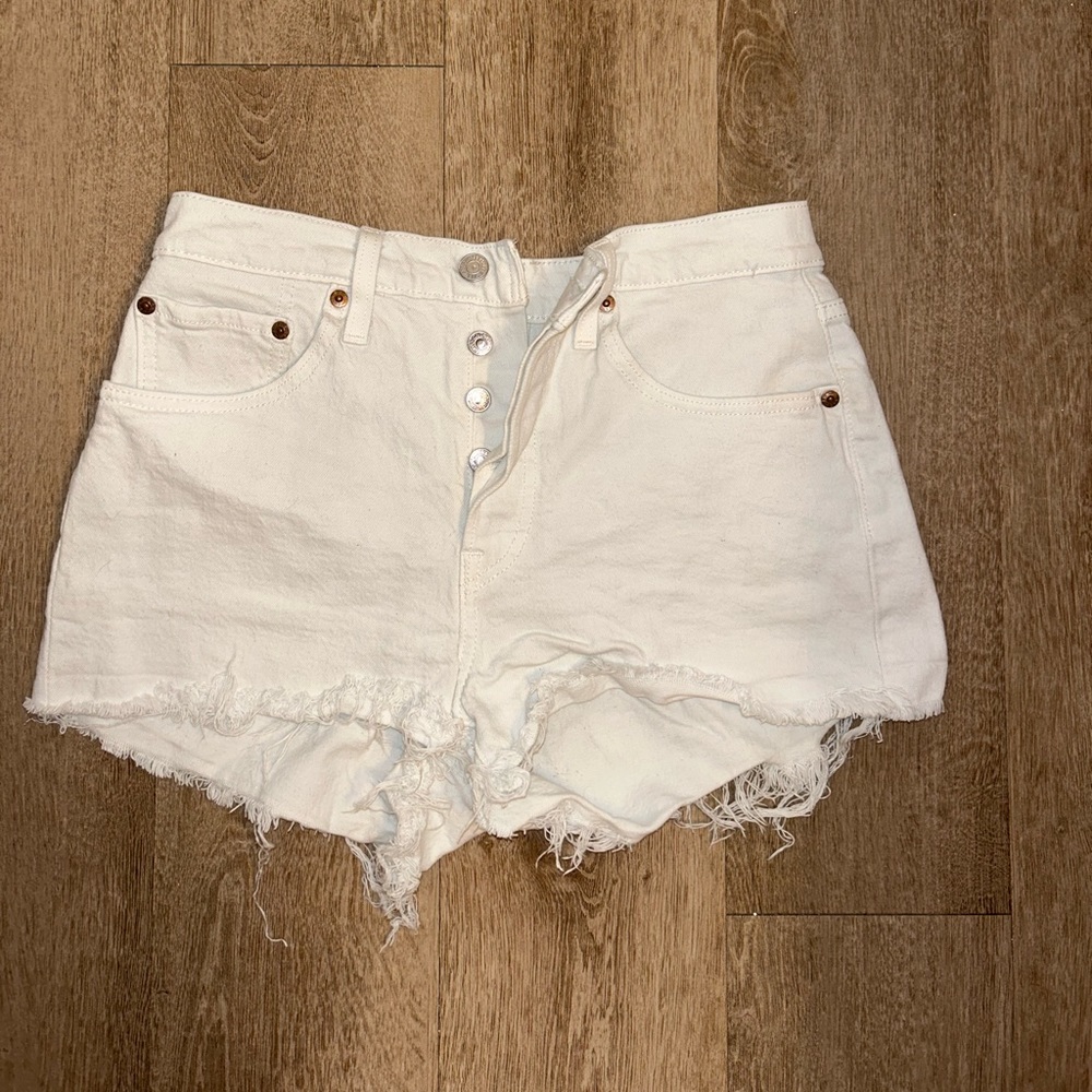 Levi cutoff shorts
